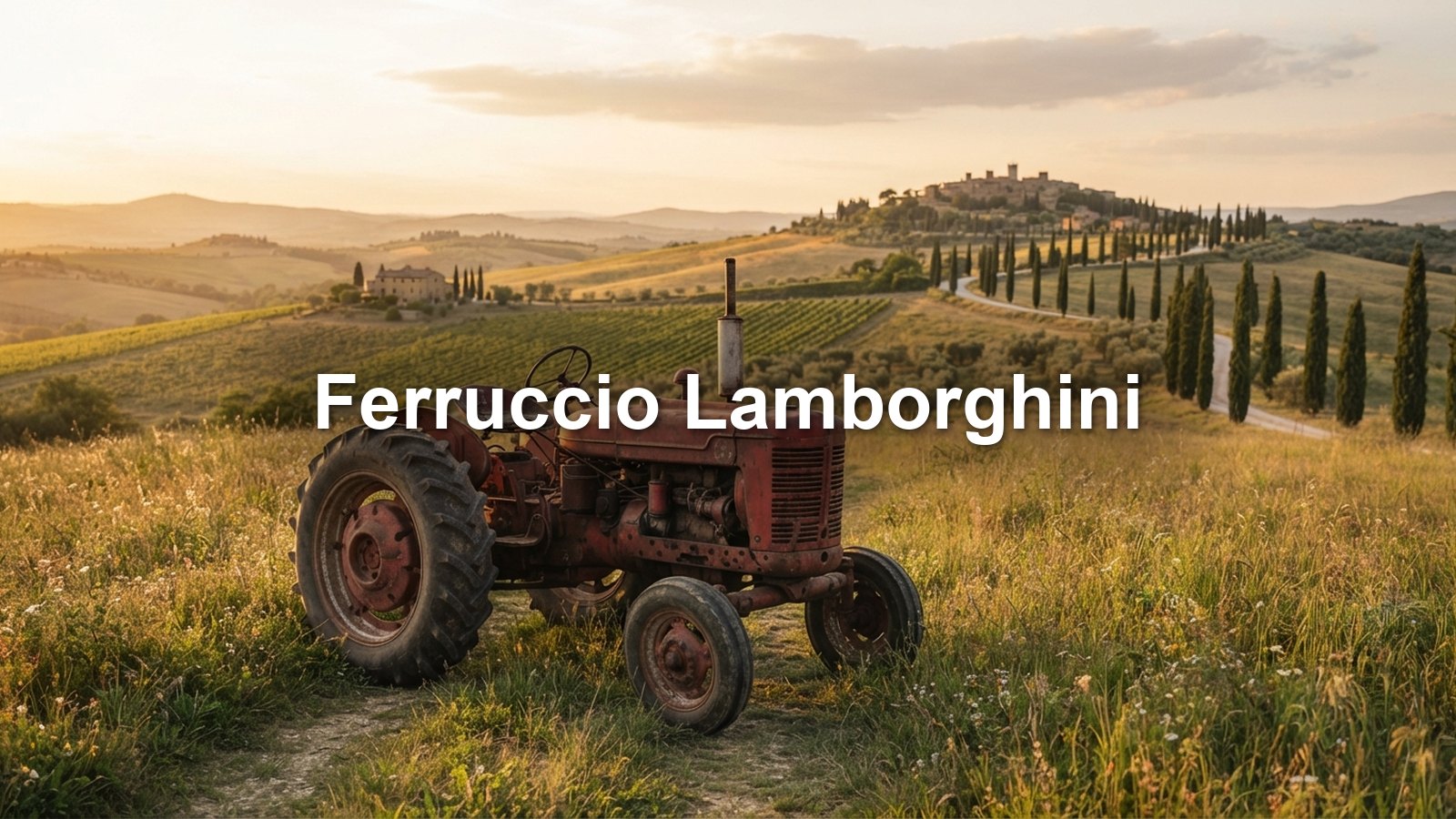 Ferruccio Lamborghini: traktory, automobilka a spor s Ferrarim