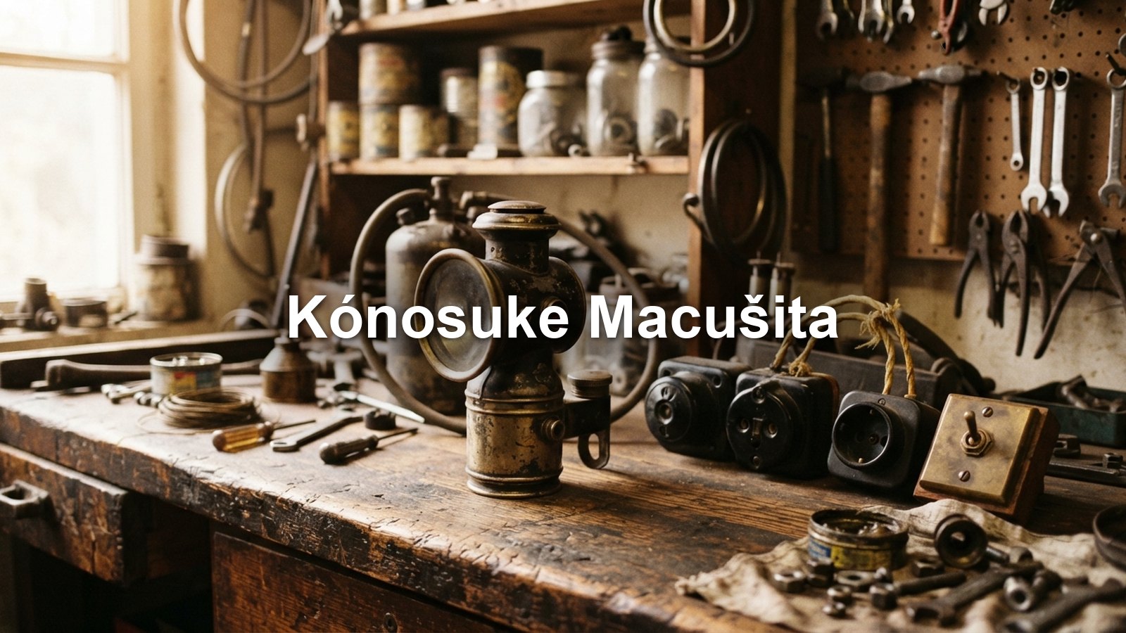 Kónosuke Macušita: zakladatel Panasonicu a bůh managementu