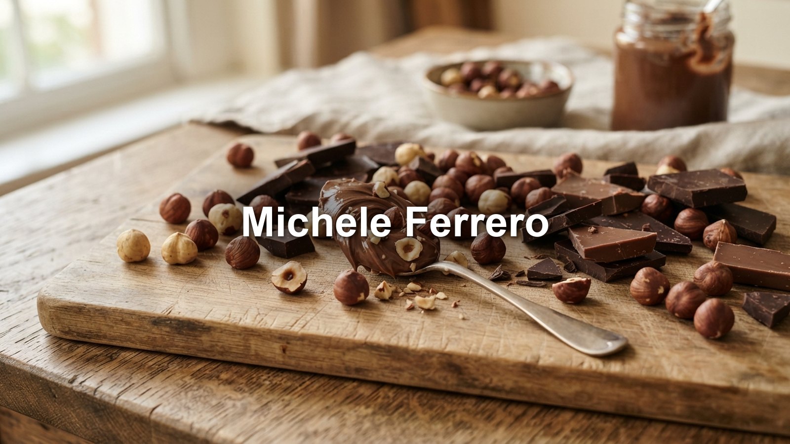 Michele Ferrero: Nutella, Kinder, Ferrero Rocher a majetek