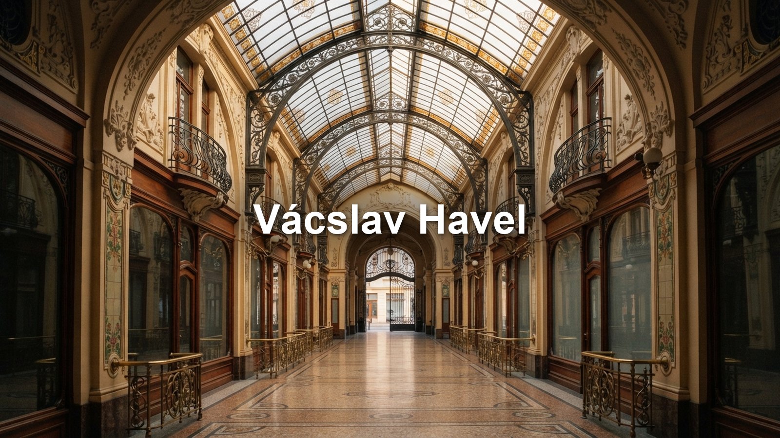 Secesní pasáž v Praze