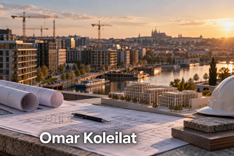 Tematické zátiší s nápisem Omar Koleilat.