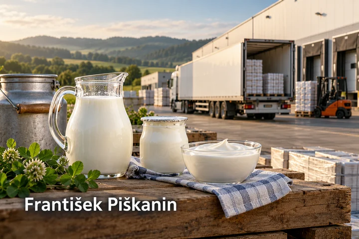 Tematické zátiší s nápisem František Piškanin.