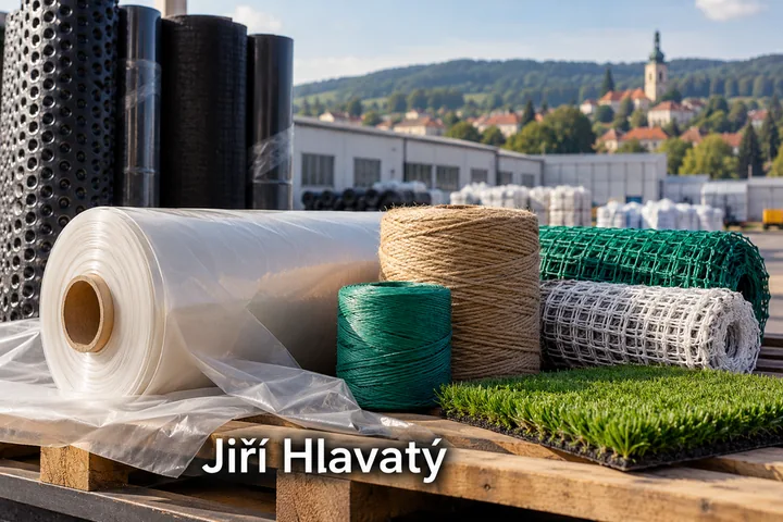 Tematické zátiší s nápisem Jiří Hlavatý.