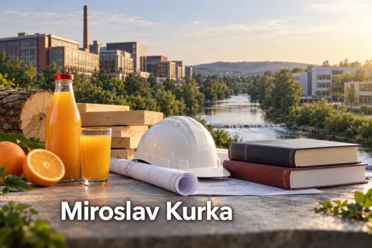 Tematické zátiší s nápisem Miroslav Kurka.