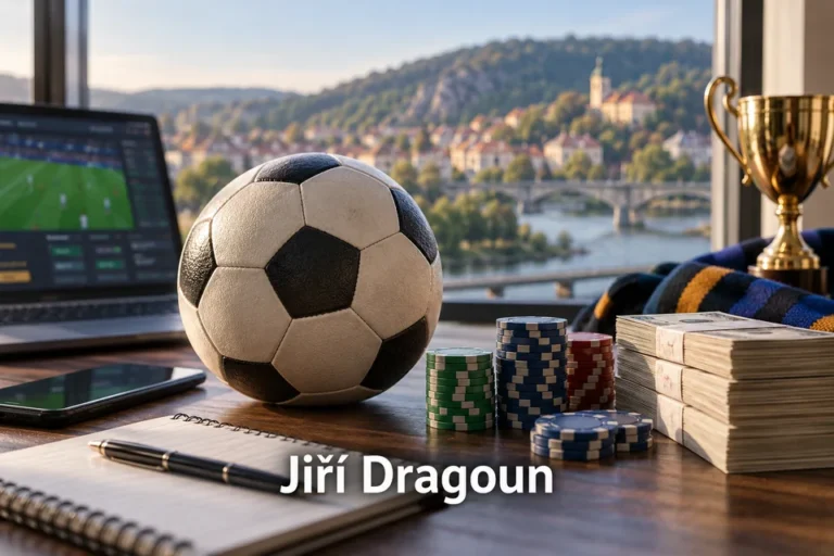 Tematické zátiší s nápisem Jiří Dragoun.