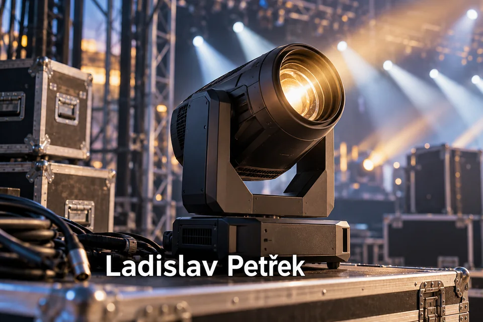 Tematické zátiší s nápisem Ladislav Petřek.