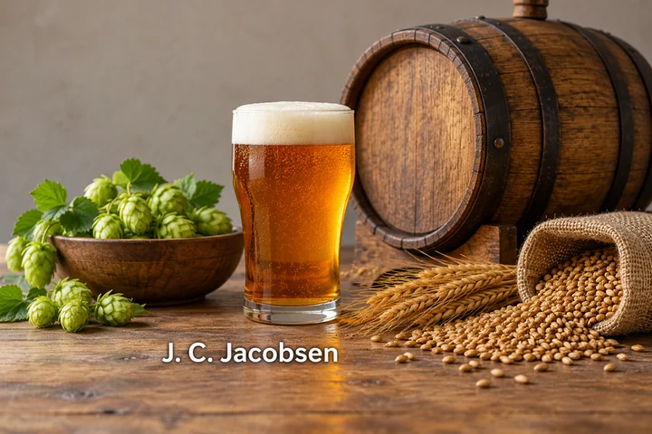 J. C. Jacobsen: pivovar Carlsberg, laboratoř a nadace