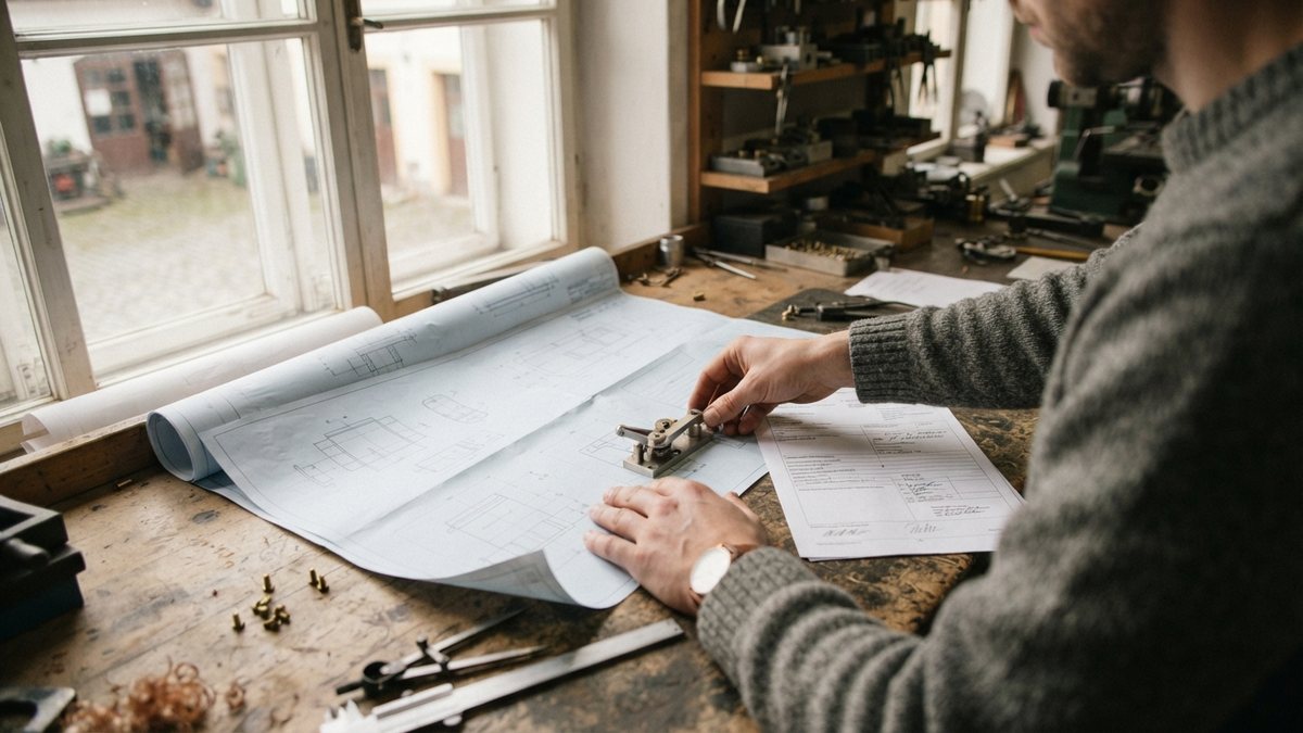 Výkresy a prototyp připravené k přihlášce